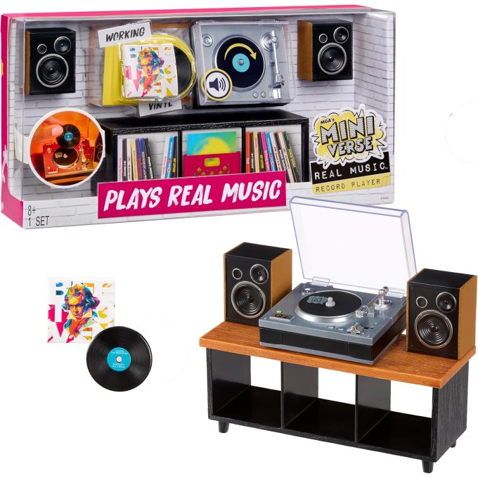 Miniverse – Gramofon s příslušenstvím