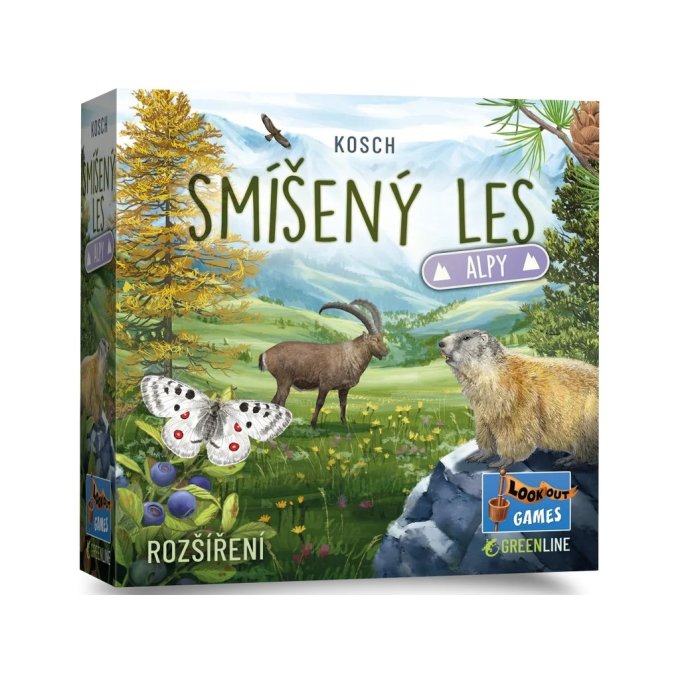Hra – Smíšený les: Alpy