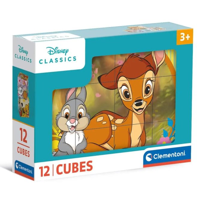 Disney - Obrázkové kostky 12 ks