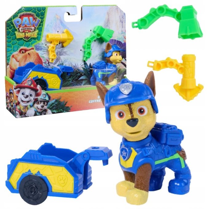 Paw Patrol Dino - Chase s vozíkem