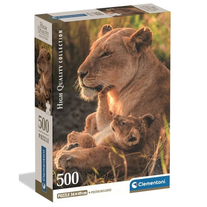 Puzzle 500 - Lví láska