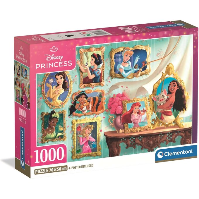 Puzzle 1000 – Disney Princezny