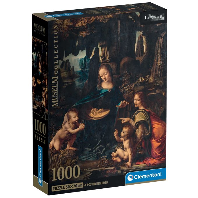 Puzzle 1000 - Madona ve skalách