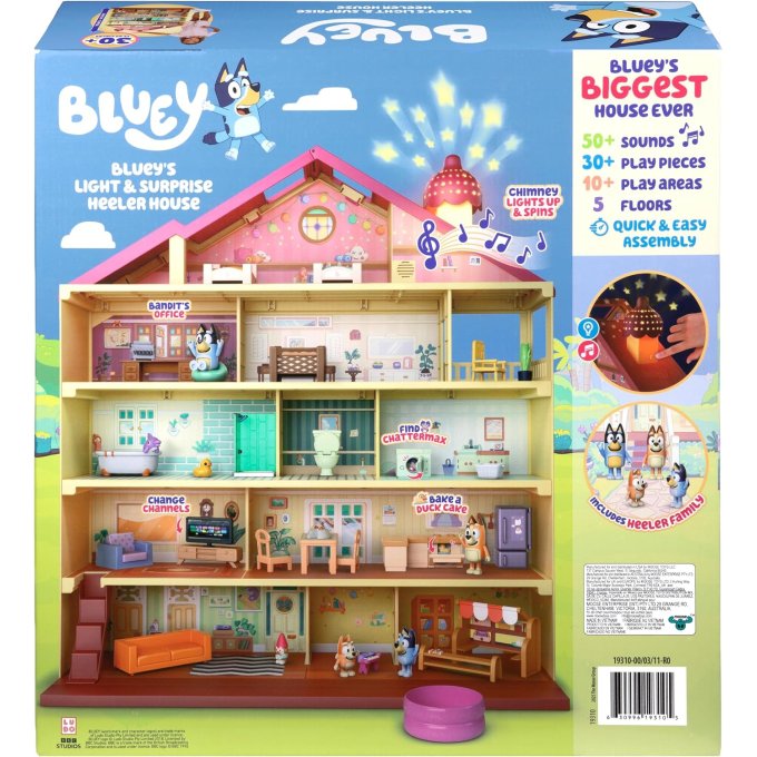 Bluey – Domeček se zvukem a světlem