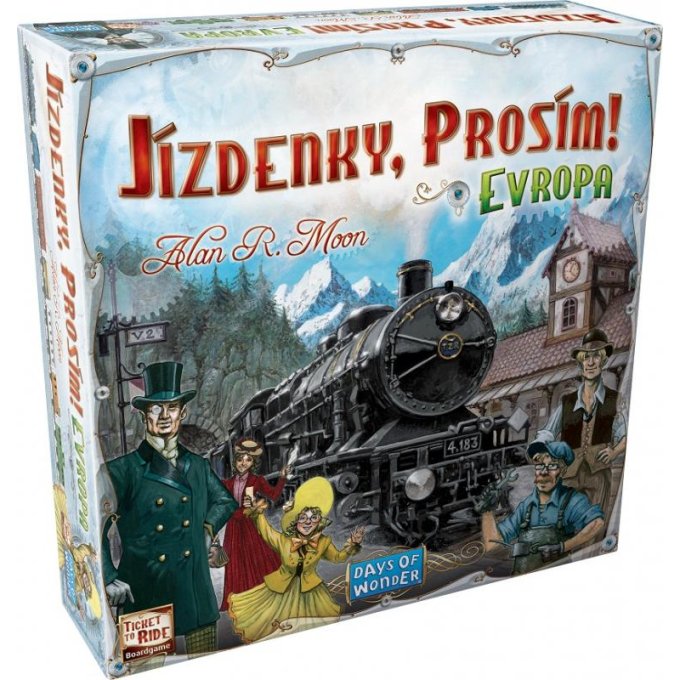 Hra – Jízdenky, prosím! Europa