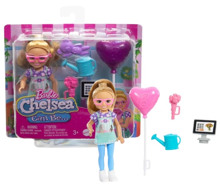 Barbie Chelsea – Povolání Květinářka