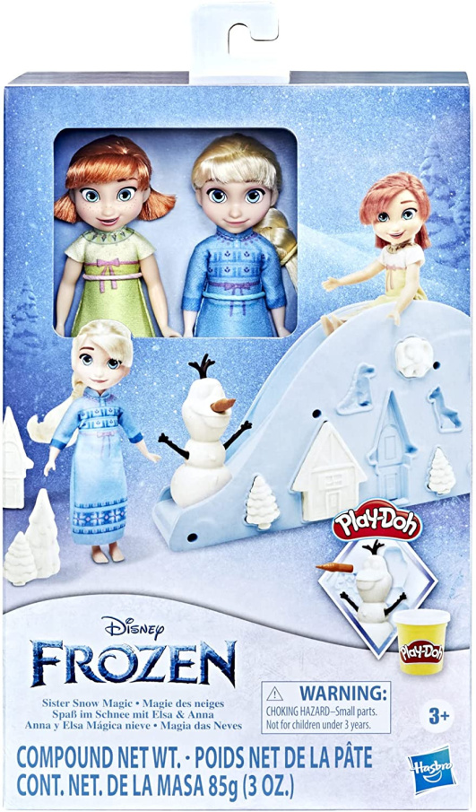 Frozen - Figurka s plastelínou Anna A Elsa