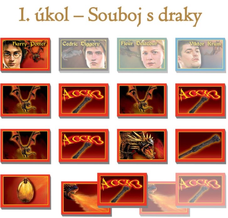 Harry Potter hra - Turnaj tří kouzelnických škol 3v1