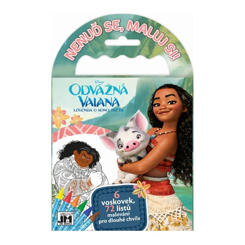 Disney Vaiana – Omalovánky na cesty