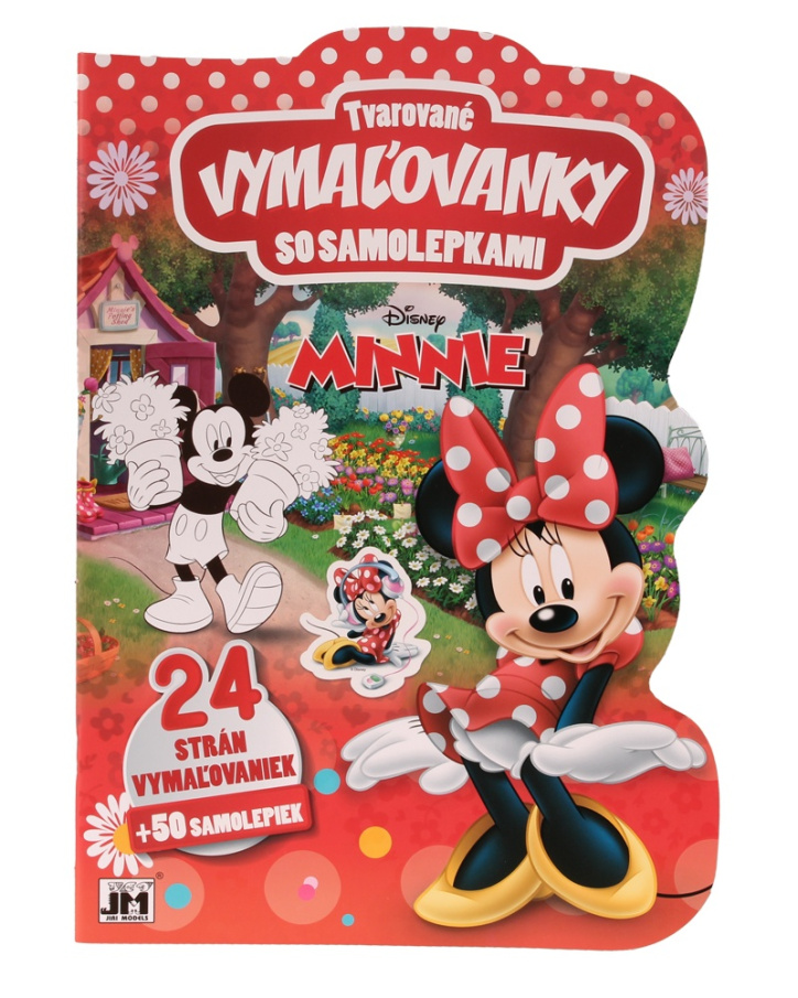 Minnie Mouse – Tvarované omalovánky