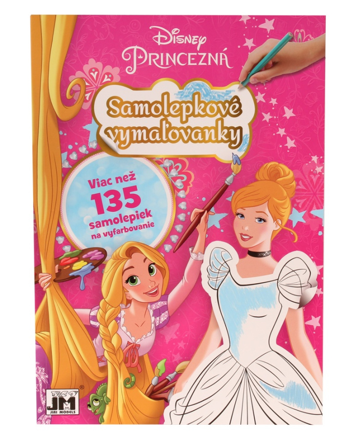 Disney Princess – Samolepkové omalovánky