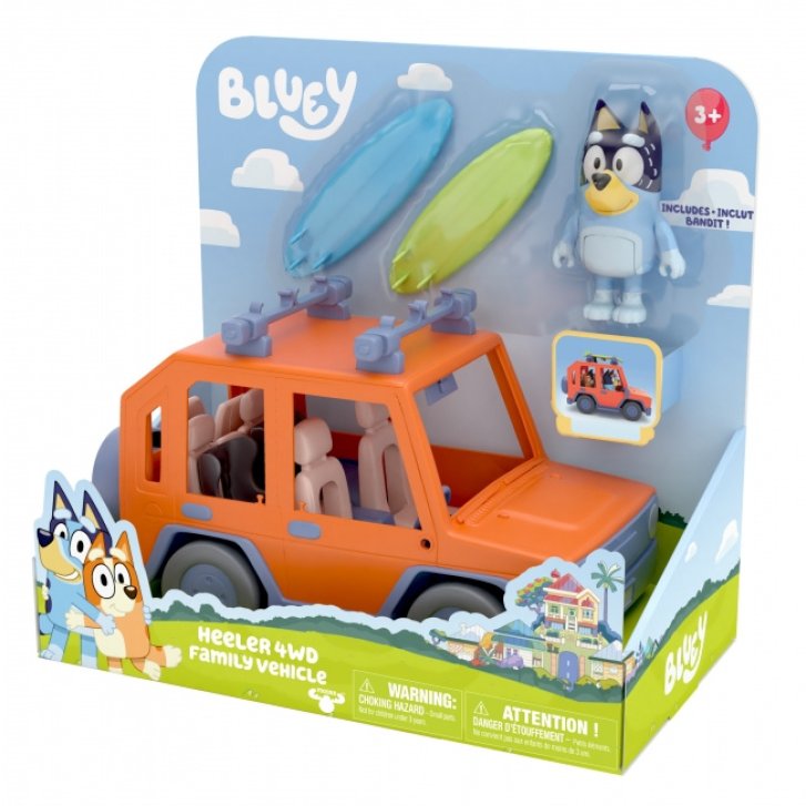 Bluey - Vozidlo s figurkou