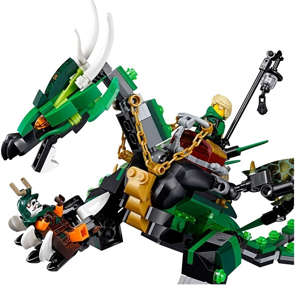 70593 LEGO NINJAGO – Zelený drak NRG