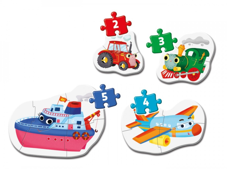 Moje první puzzle - Dopravní prostředky