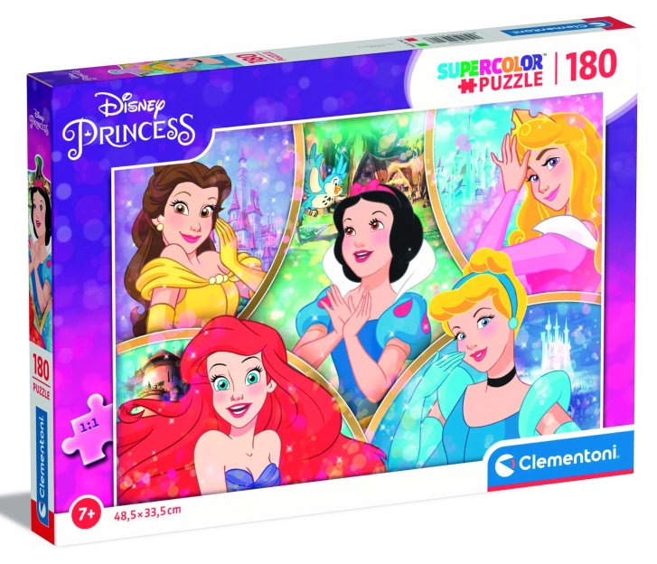Puzzle 180 - Disney Princezny