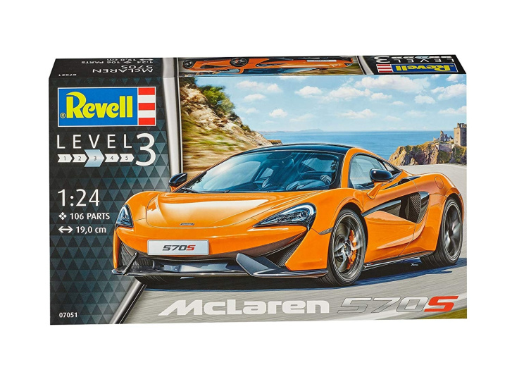Revell 07051 – Auto McLaren 570S 1:24