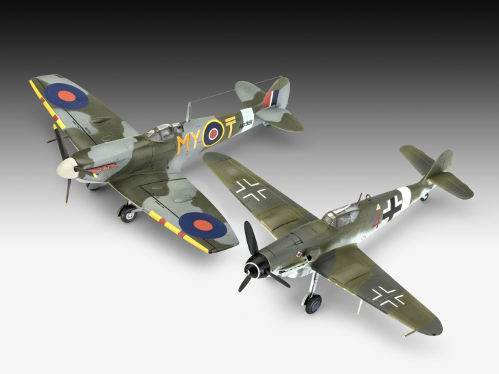 Revell – Bf109 G-10 a Spitfire Mk.V