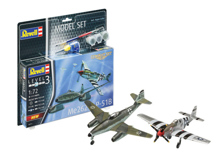 Revell - Me262 a P-51B