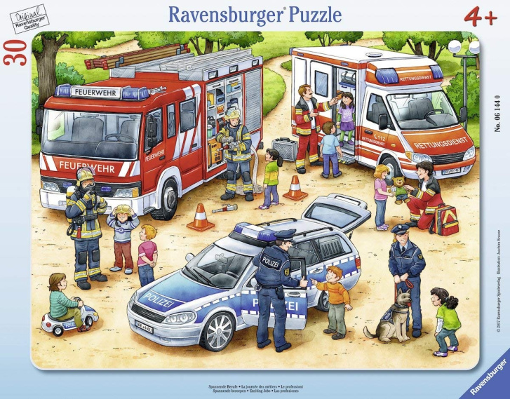 Puzzle 30 - Záchranářská vozidla
