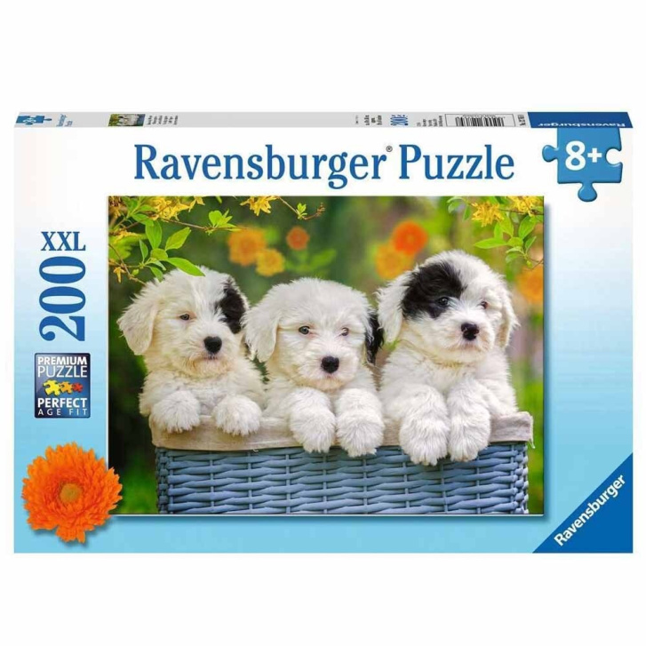 Puzzle 200 XXL – Štěňátka