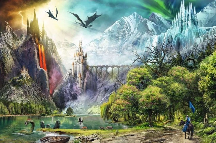 Puzzle 3000 – Vláda draků