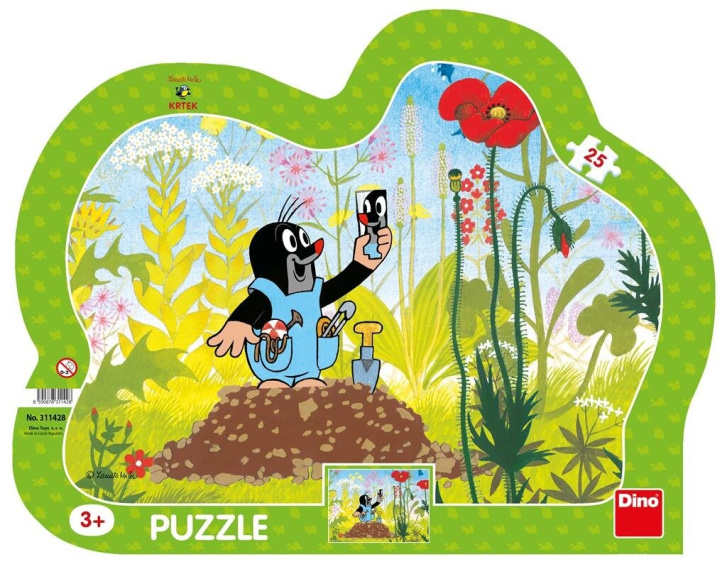 Puzzle 25 – Krtek zahradník