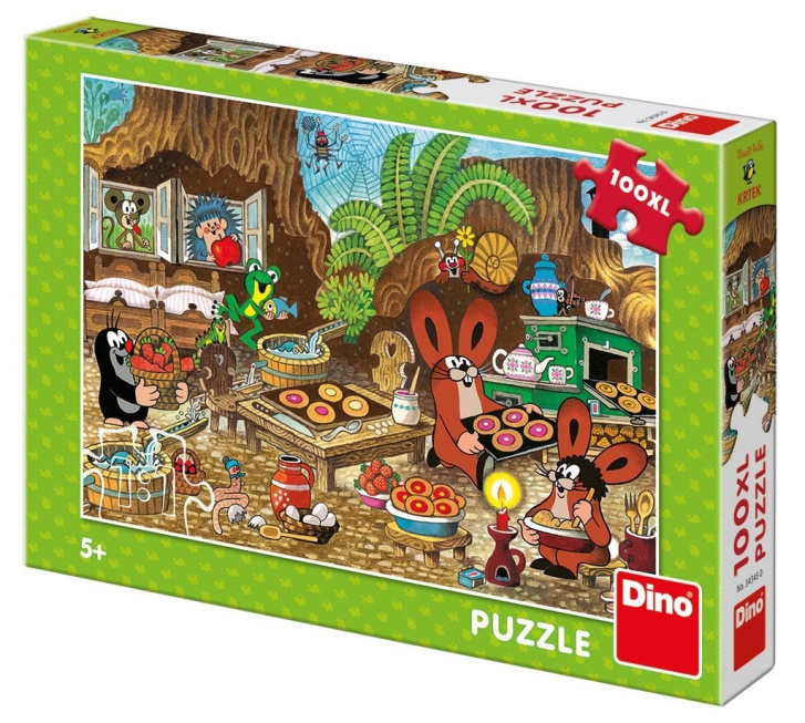 Puzzle 100 XL – Krtek v kuchyni