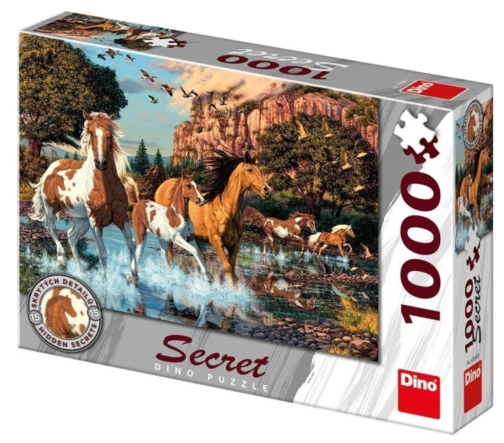 Puzzle 1000 - Koně