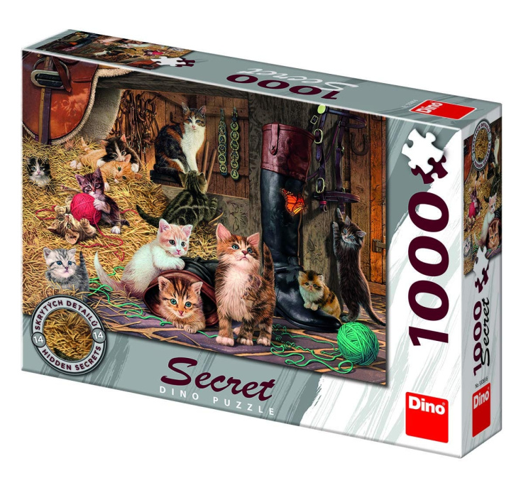 Puzzle 1000 - Koťátka