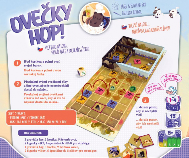 Hra - Ovečky hop