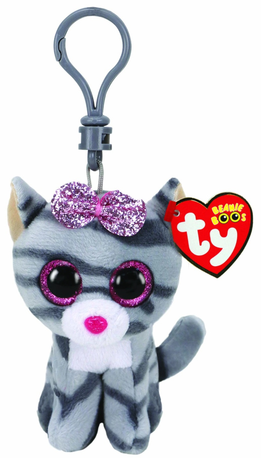 TY Beanie Boos - Plyšový přívěsek kočka 8,5 cm
