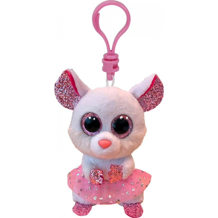 TY Beanie Boos – Plyšový přívěsek myška 8,5 cm
