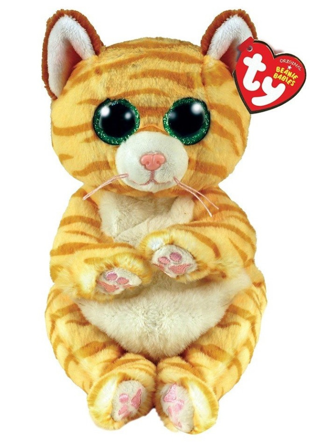 TY Beanie Babies - Plyšová kočka 15 cm