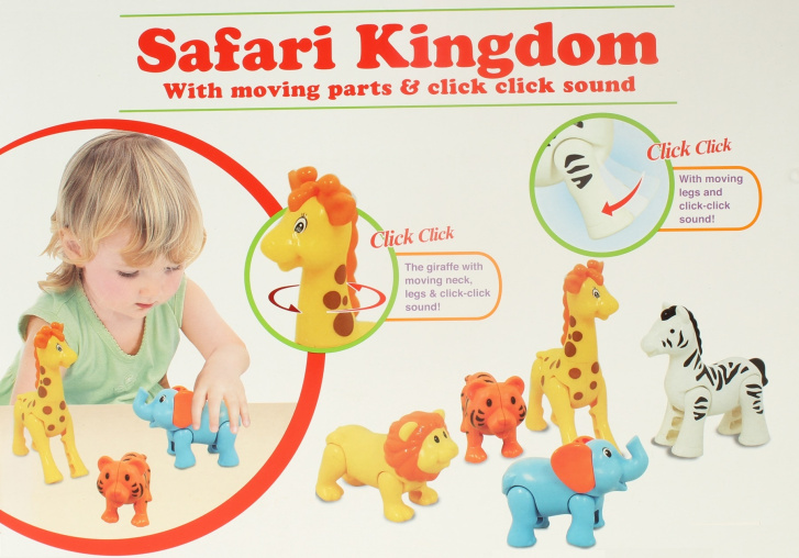 Safari zvířátka