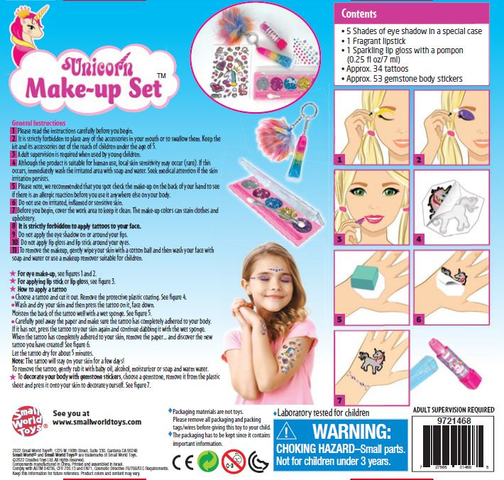 Unicorn – Make-up souprava