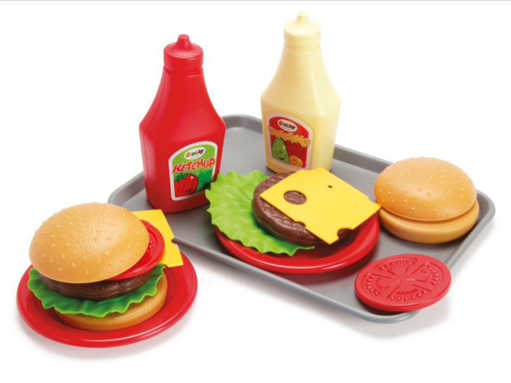 Výroba cheeseburgerů