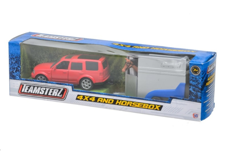 Teamsterz – Jeep s přívěsem pro koně