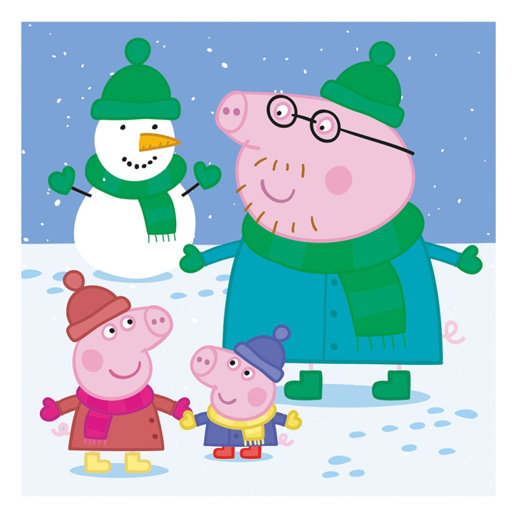 Puzzle 3x55 – Peppa Pig