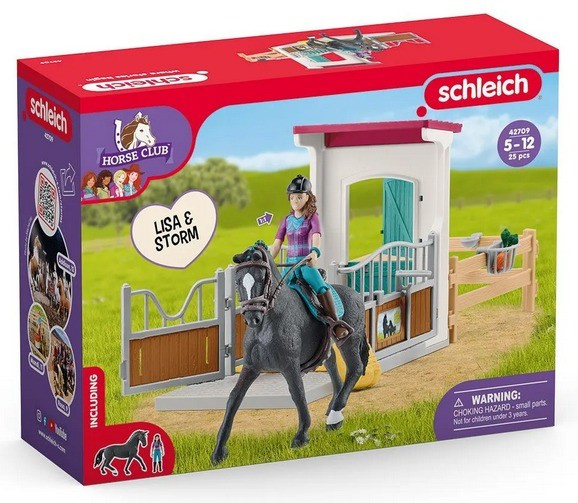 Schleich - Lisa a kůň Storm 42709