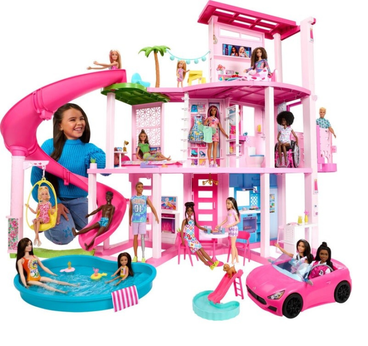 Barbie – Dům s bazénem