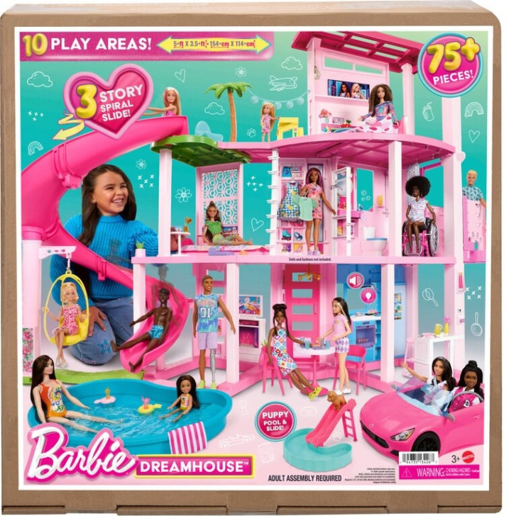 Barbie – Dům s bazénem