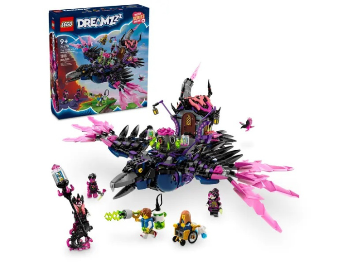 71478 Lego Dreamzzz – Nikdyčarodějnice a její Půlnoční krkavec
