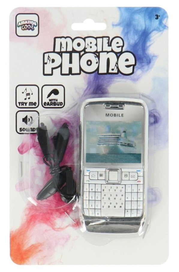 Zábavný mobilní telefon se sluchátky