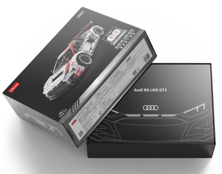 R/C Stavebnice Audi R8 LMS GT3 1:8