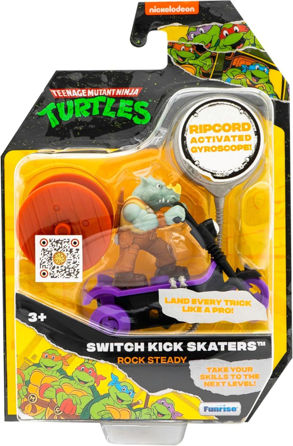 Ninja Turtles – Rock Steady na skútru