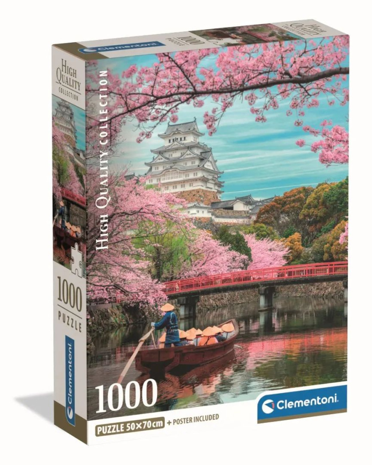 Puzzle 1000 – Hrad Himeji na jaře