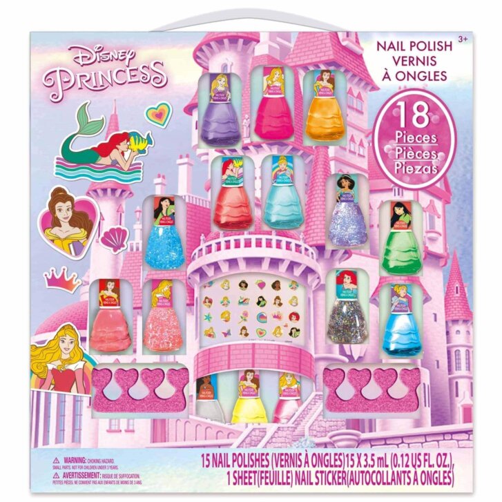 Disney Princess – Laky na nechty 15 ks