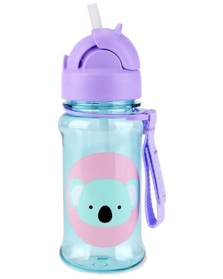 Láhev s brčkem – Koala 355 ml