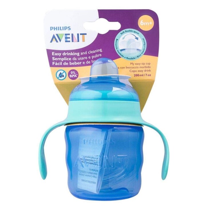 Hrnek pro první doušky – Modrý 200 ml