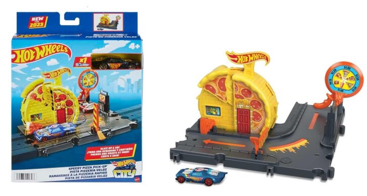 Hot Wheels City – Dráha s vozidlem
